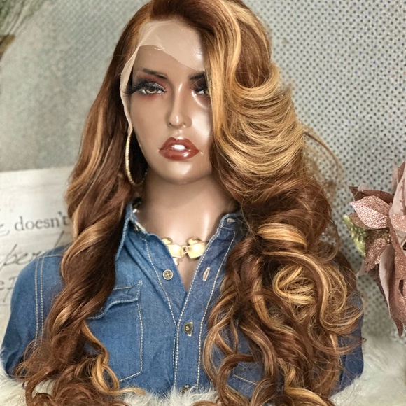 🔥New30”Gorgeous Kimimila 13X4HDTransparent Frontal 100% Indian Human Hair Wig🔥 - Picture 12 of 16